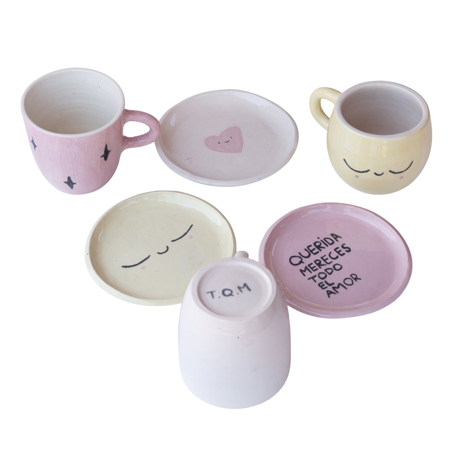 Taza y Plato Querida x Yes Dear