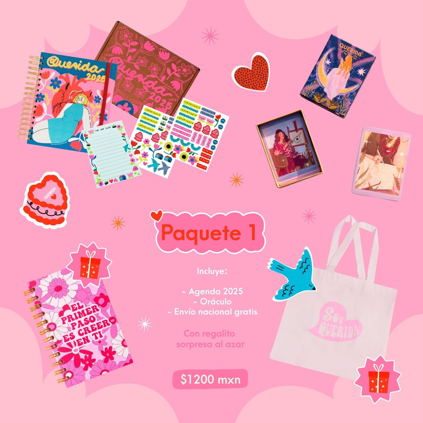 Promo 1: Querida Agenda 2025 + Oráculo + Regalo Sorpresa