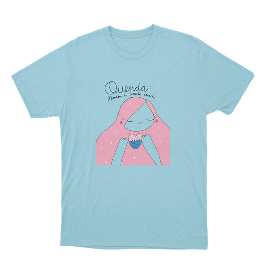Playera Querida x Yes Dear Azul