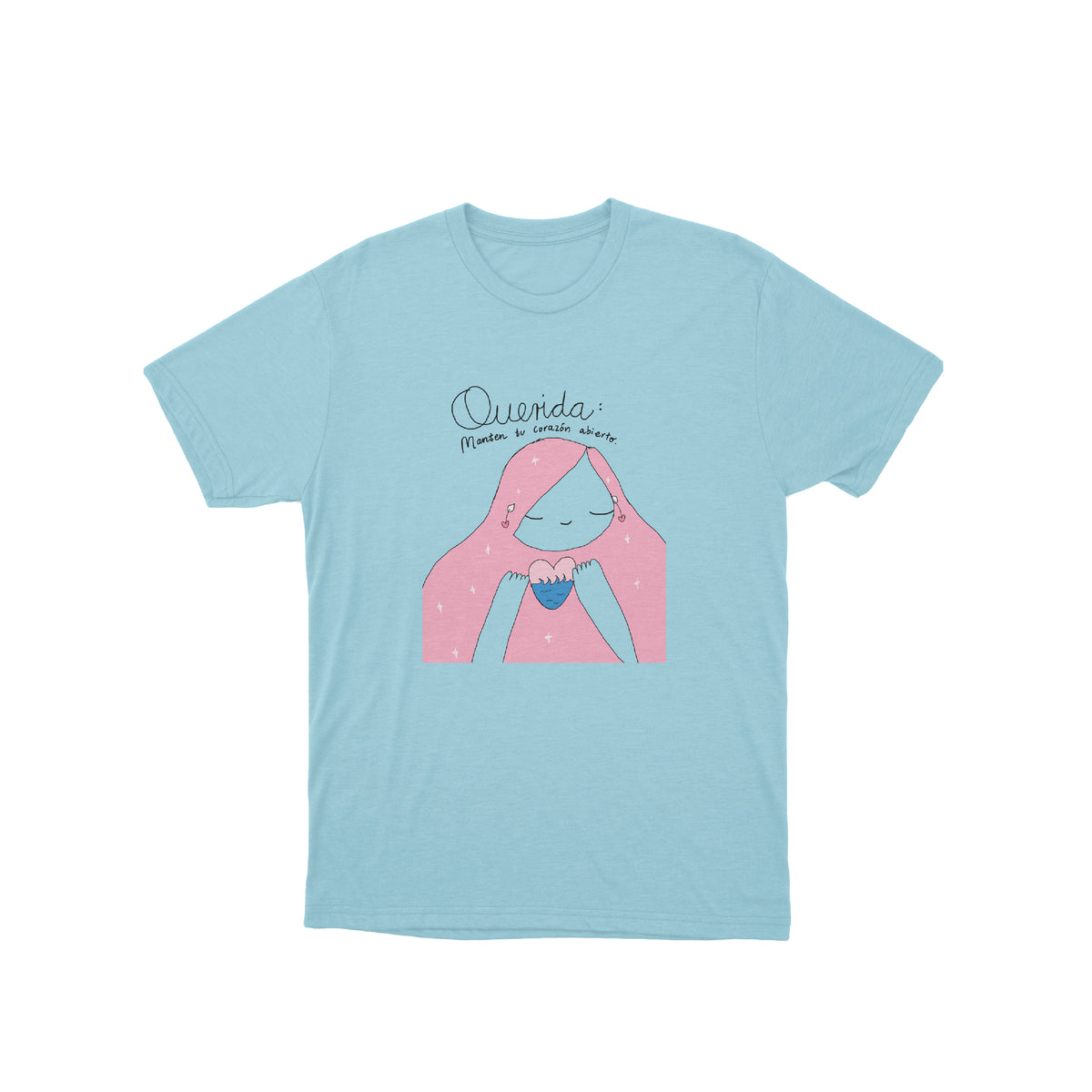 Playera Querida x Yes Dear Azul