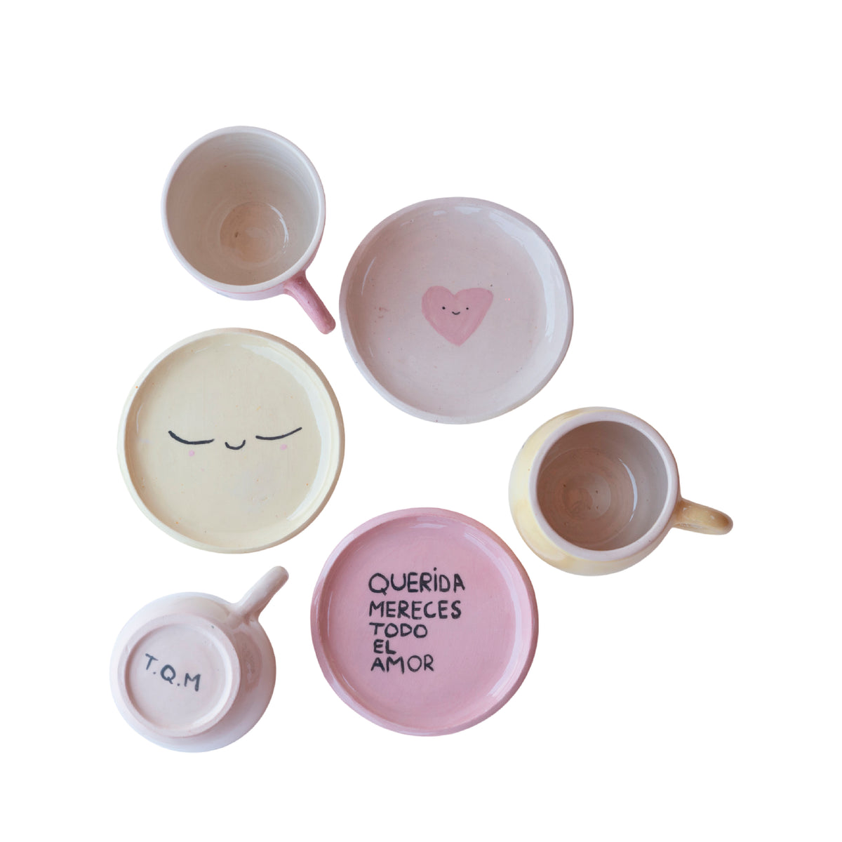 Taza y Plato Querida x Yes Dear