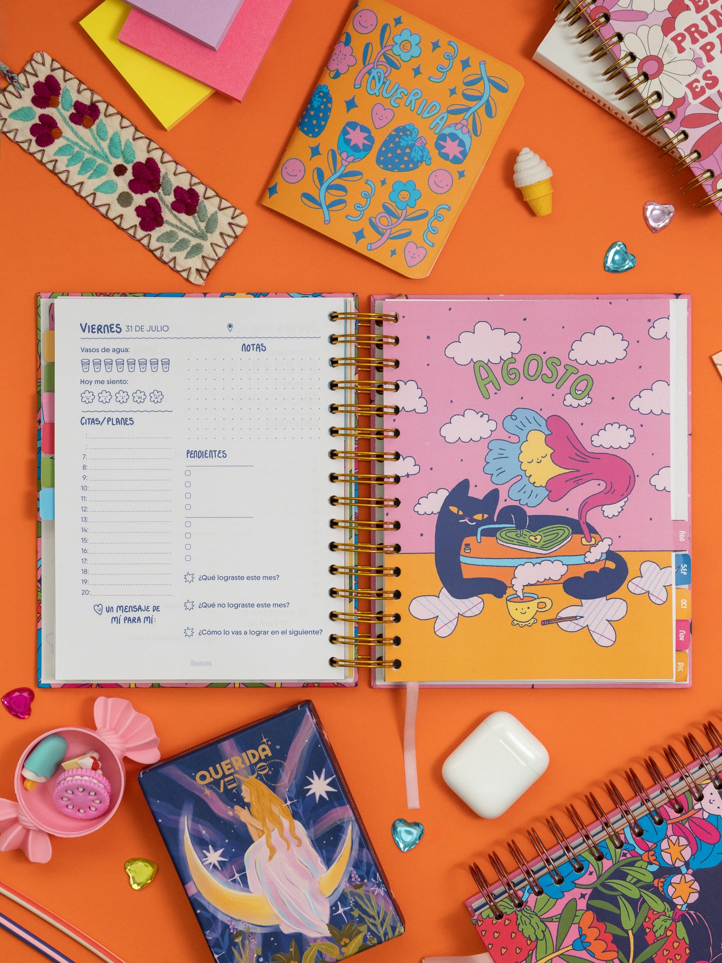 Promo Querida Xmas 1: Querida Agenda + Vela + Oráculo