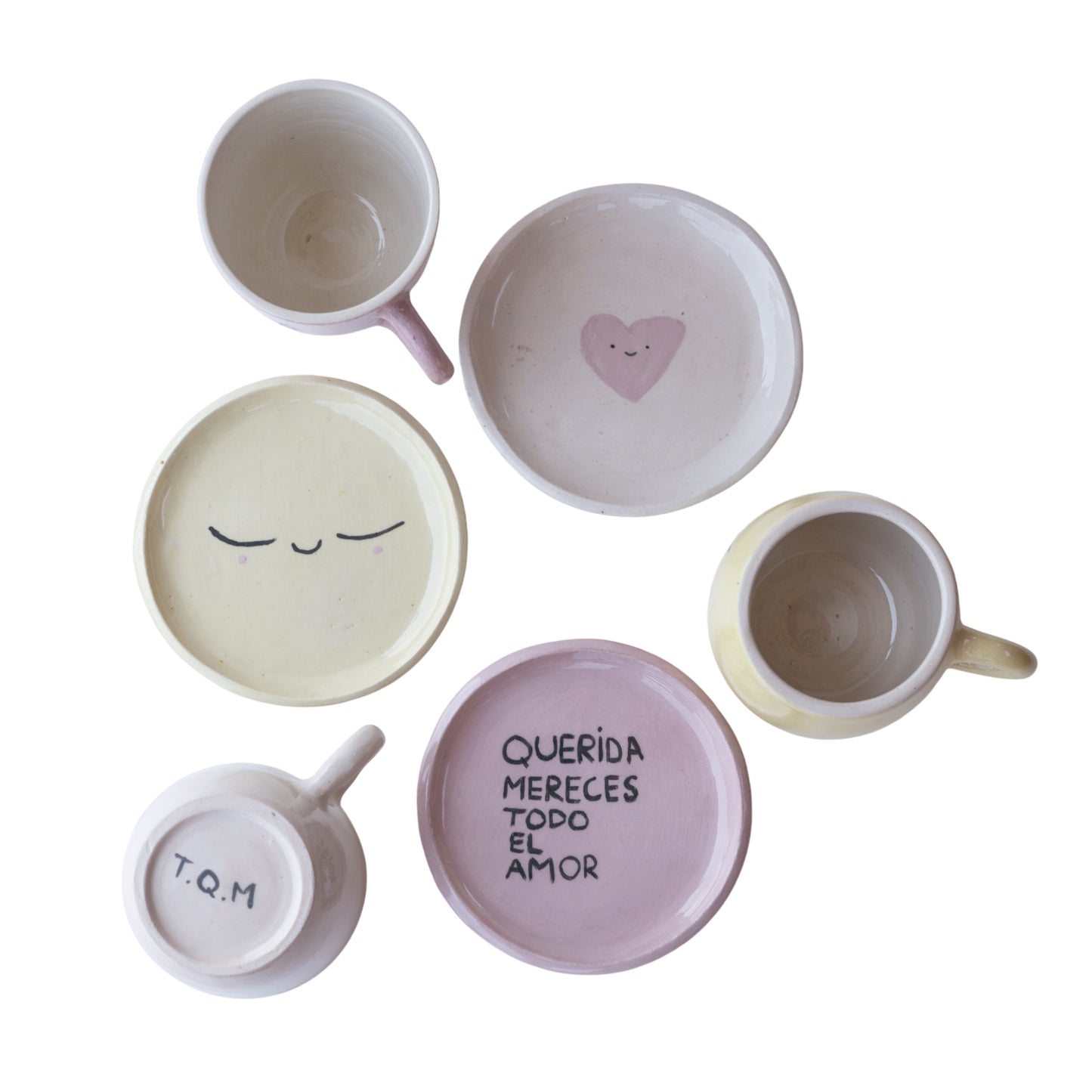 Taza y Plato Querida x Yes Dear